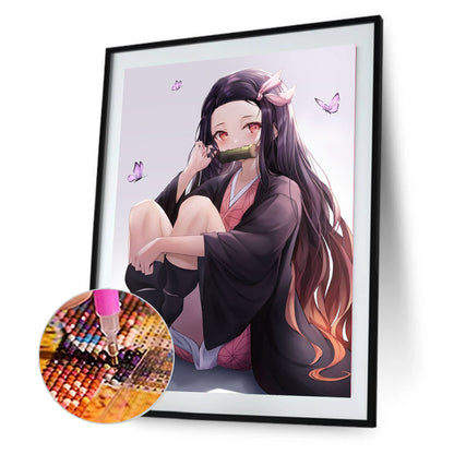 The Blade Of The Ghost - Full Round Drill Diamond Painting 30*40CM