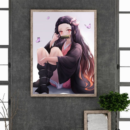 The Blade Of The Ghost - Full Round Drill Diamond Painting 30*40CM