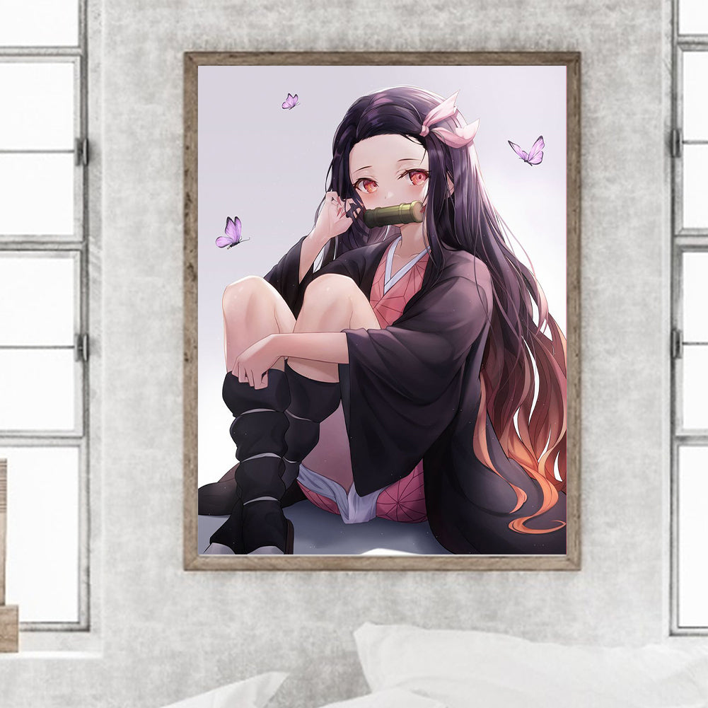 The Blade Of The Ghost - Full Round Drill Diamond Painting 30*40CM