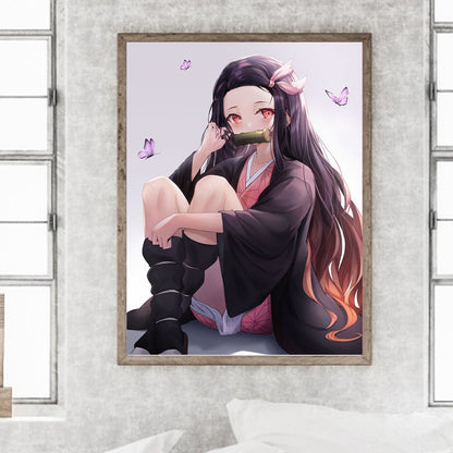 The Blade Of The Ghost - Full Round Drill Diamond Painting 30*40CM