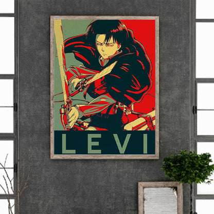 Attack On Titan - Full Round Drill Diamond Painting 30*40CM