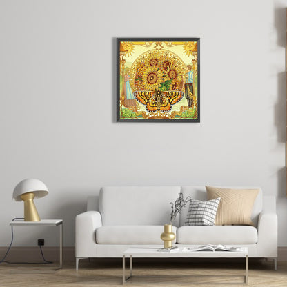 Rapunzel - Special Shaped Drill Diamond Painting 30*30CM