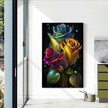 Aurora Rose - Full Round Drill Diamond Painting 40*60CM