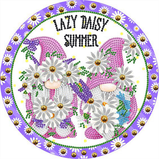 Lei Gnome - Special Shaped Drill Diamond Painting 30*30CM