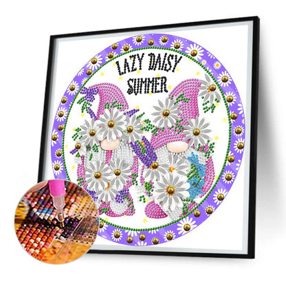 Lei Gnome - Special Shaped Drill Diamond Painting 30*30CM