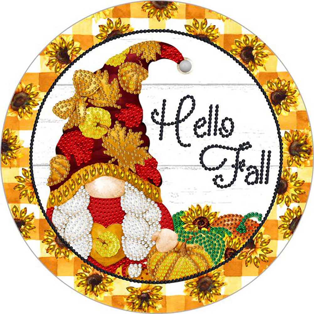 Lei Gnome - Special Shaped Drill Diamond Painting 30*30CM