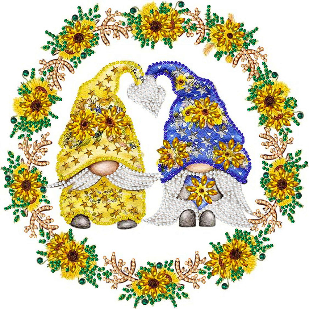 Lei Gnome - Special Shaped Drill Diamond Painting 30*30CM