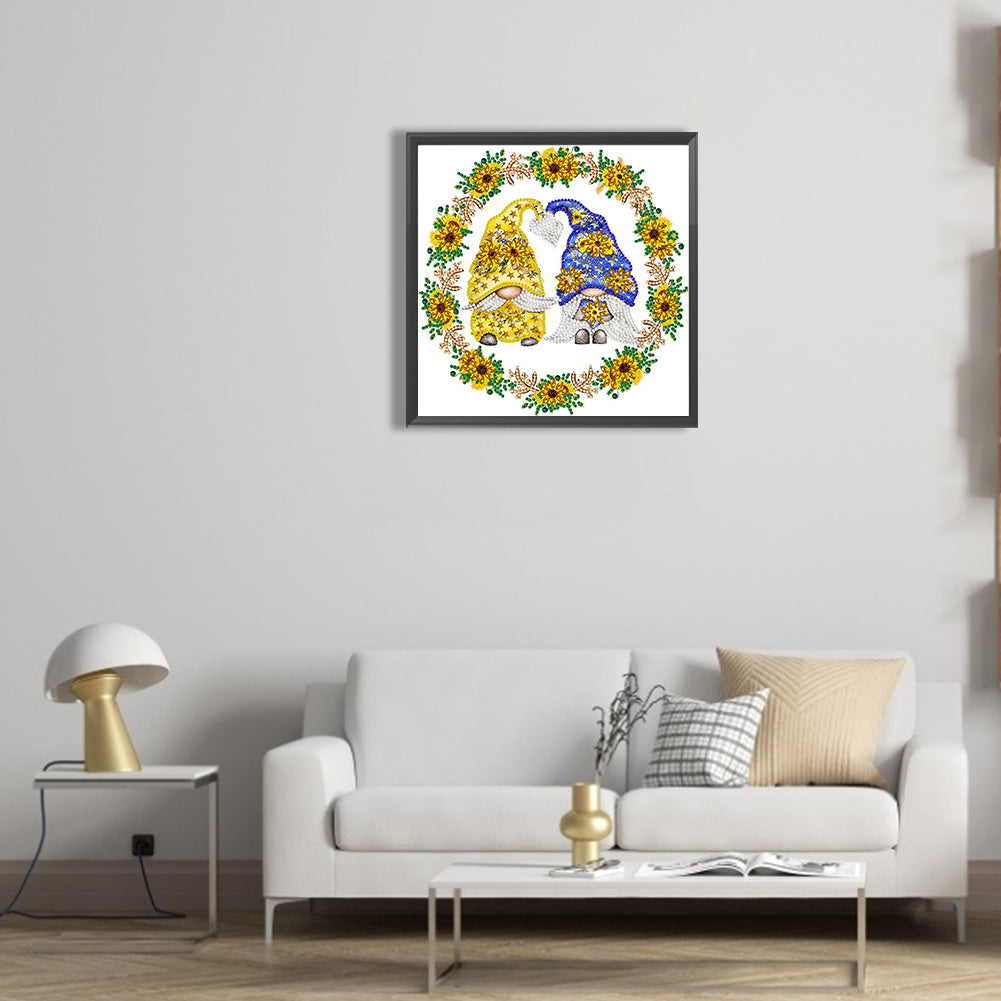 Lei Gnome - Special Shaped Drill Diamond Painting 30*30CM