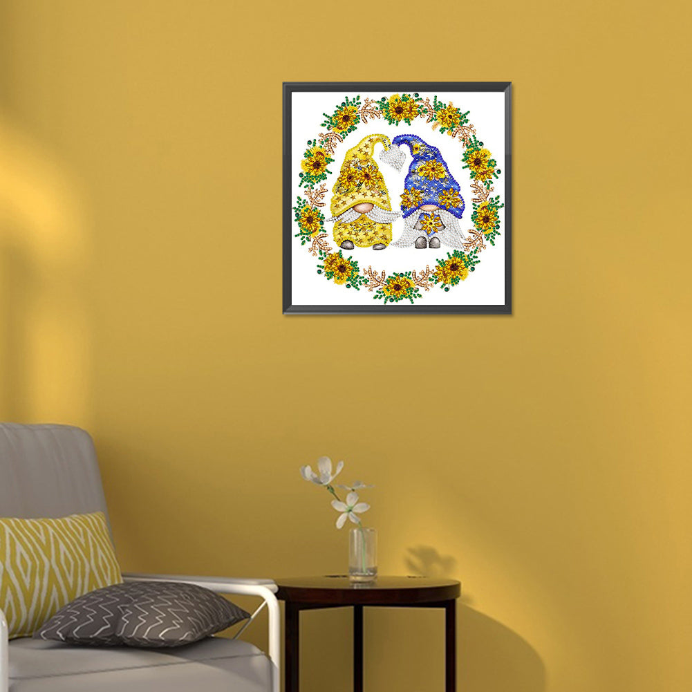 Lei Gnome - Special Shaped Drill Diamond Painting 30*30CM