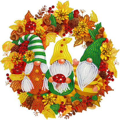 Lei Gnome - Special Shaped Drill Diamond Painting 30*30CM