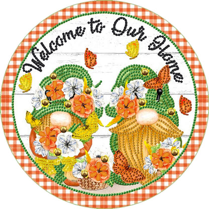 Lei Gnome - Special Shaped Drill Diamond Painting 30*30CM