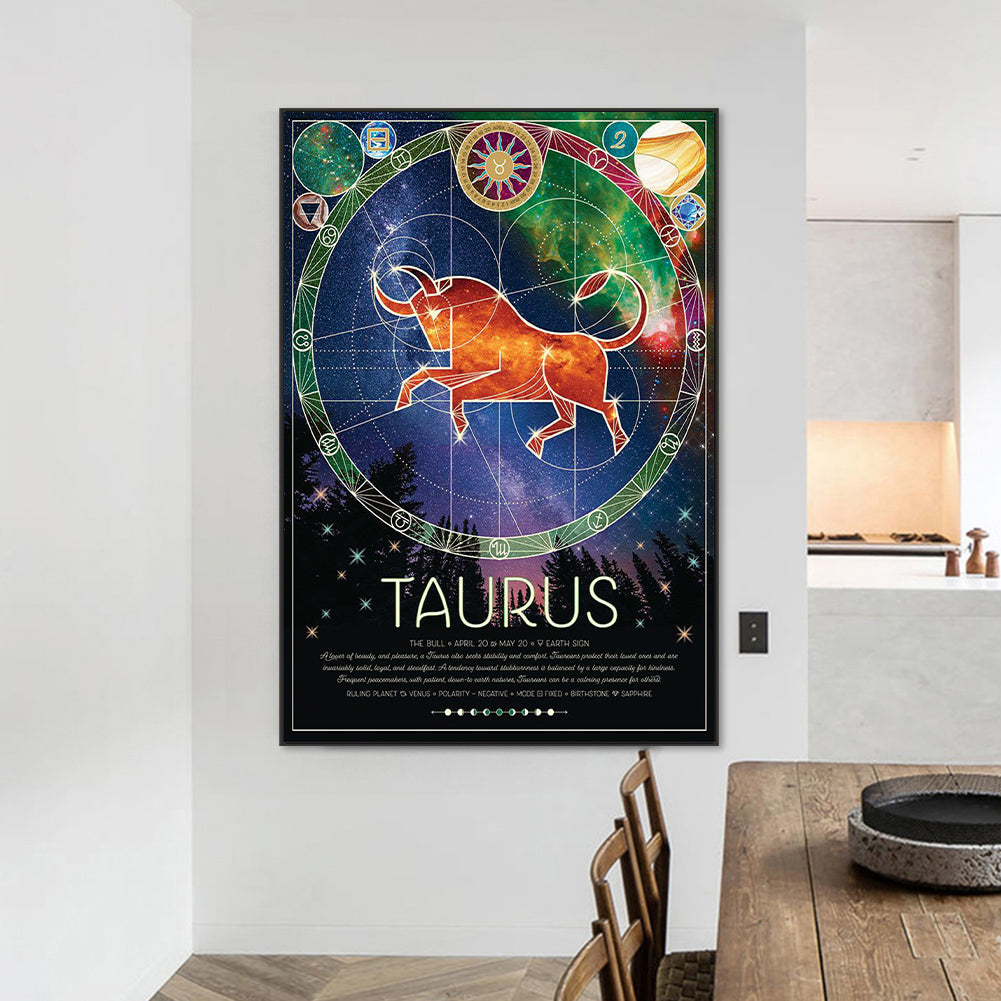 Chinese Zodiac - Taurus - Full Round Drill Diamond Painting 50*70cm