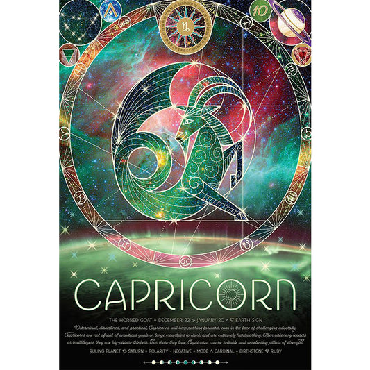 Chinese Zodiac - Capricornus - Full Round Drill Diamond Painting 50*70cm
