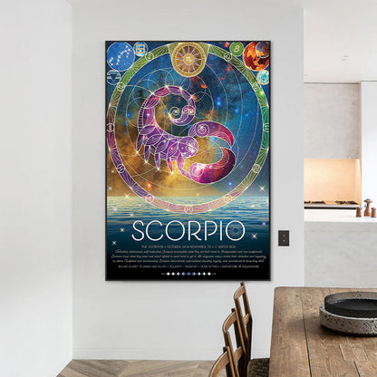 Chinese Zodiac - Scorpio - Full Round Drill Diamond Painting 50*70cm