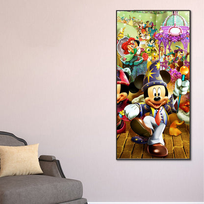 Disney Mickey Mouse - Full Round Drill Diamond Painting 40*80CM
