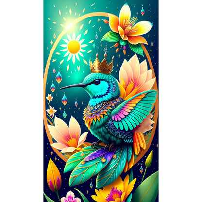 Hummingbird - Full Round Drill Diamond Painting 40*70CM