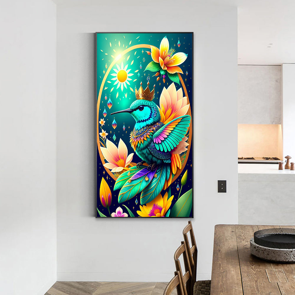 Hummingbird - Full Round Drill Diamond Painting 40*70CM