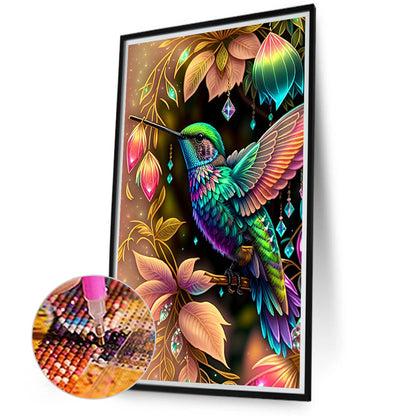 Hummingbird - Full Round Drill Diamond Painting 40*70CM