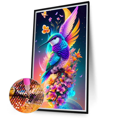 Hummingbird - Full Round Drill Diamond Painting 40*70CM