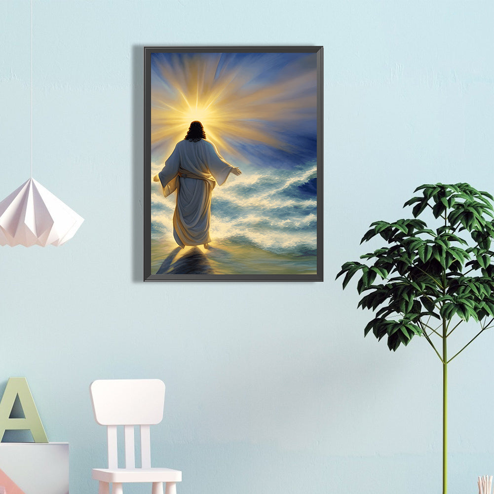 Light Guide - Full Round Drill Diamond Painting 40*60CM