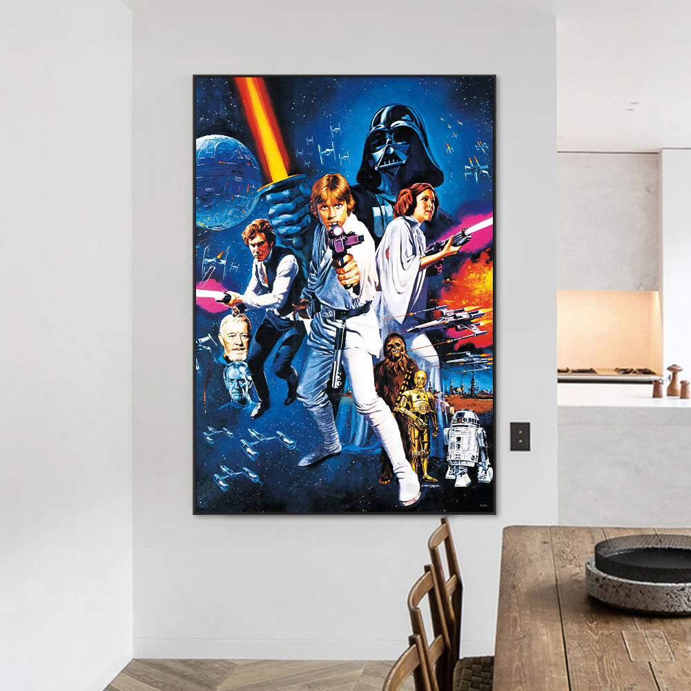 Star Wars - Full Round Drill Diamond Painting 50*70cm