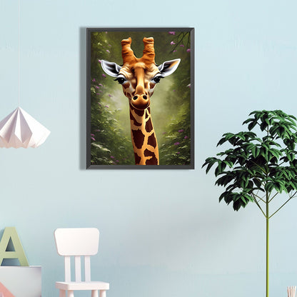 Giraffe - Full Round Drill Diamond Painting 40*60CM
