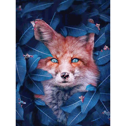 Little Fox - Full Round Drill Diamond Painting 30*40CM