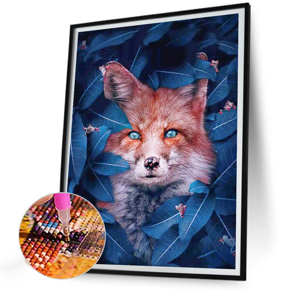 Little Fox - Full Round Drill Diamond Painting 30*40CM