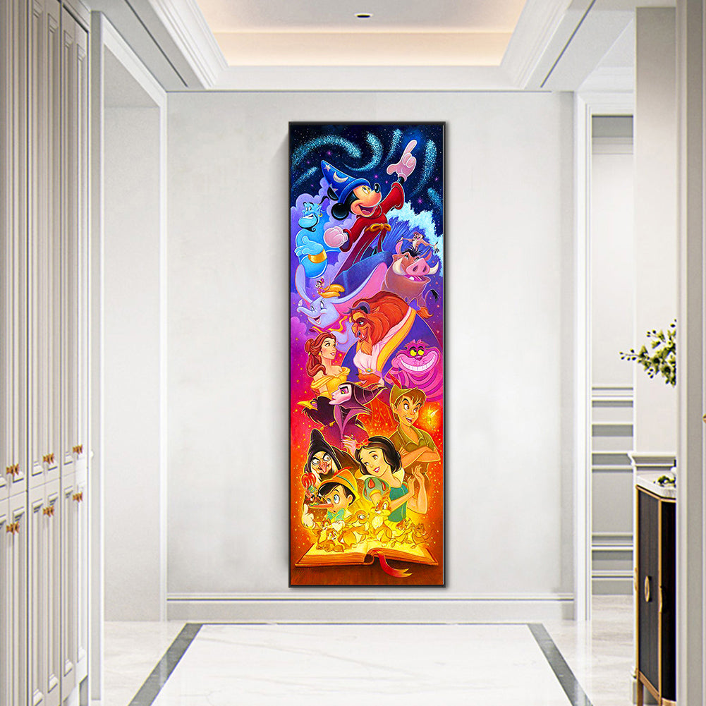 Disney Animation - Full Round Drill Diamond Painting 30*90CM
