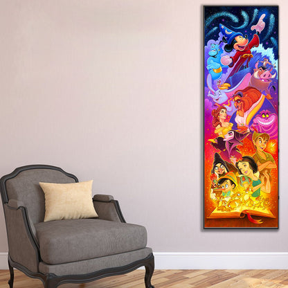 Disney Animation - Full Round Drill Diamond Painting 30*90CM