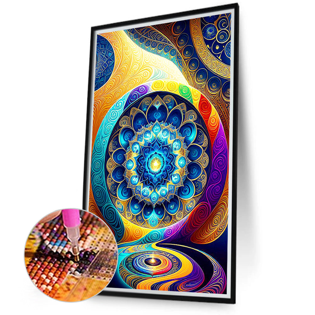 Mandala Loop - Full Round Drill Diamond Painting 40*70CM