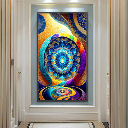 Mandala Loop - Full Round Drill Diamond Painting 40*70CM