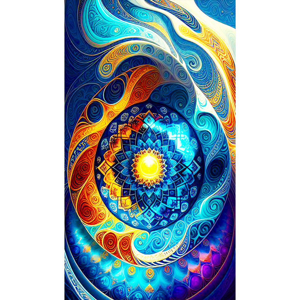 Mandala - Full Round Drill Diamond Painting 40*70CM