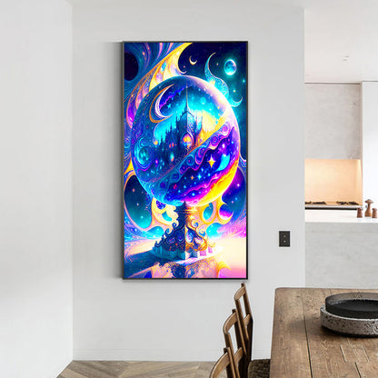 Crystal Castle - Full Round Drill Diamond Painting 40*70CM