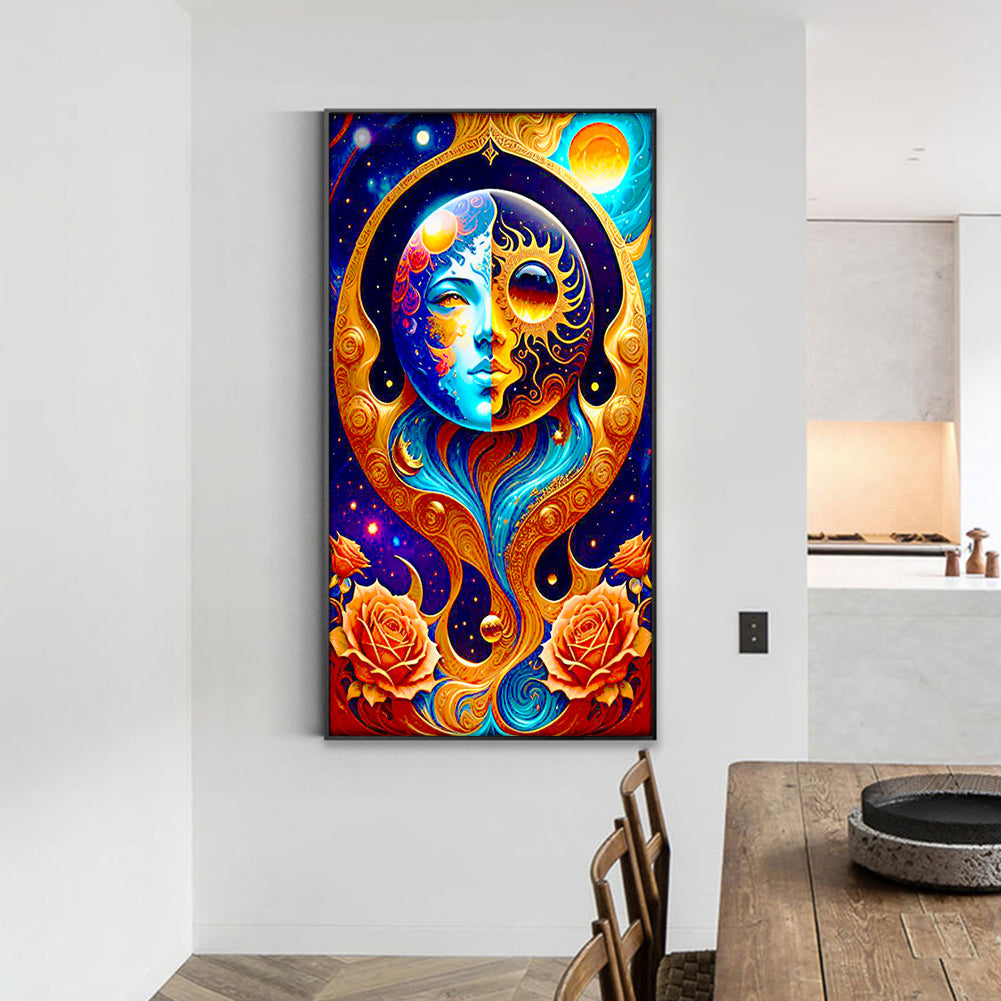 Sun God - Full Round Drill Diamond Painting 40*70CM