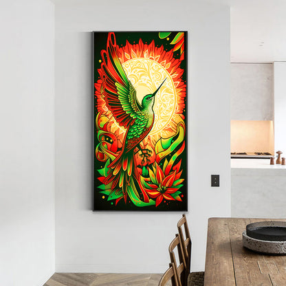 Hummingbird - Full Round Drill Diamond Painting 40*70CM