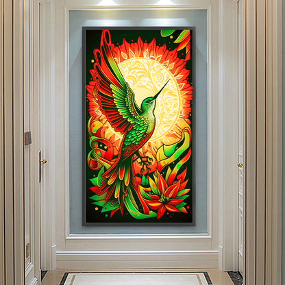 Hummingbird - Full Round Drill Diamond Painting 40*70CM