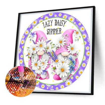 Lei Gnome - Full Round Drill Diamond Painting 30*30CM