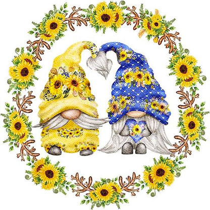 Lei Gnome - Full Round Drill Diamond Painting 30*30CM