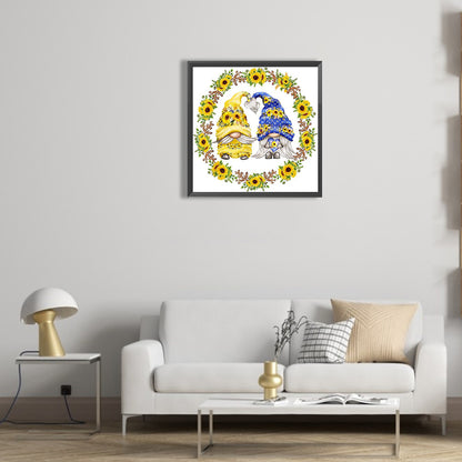 Lei Gnome - Full Round Drill Diamond Painting 30*30CM