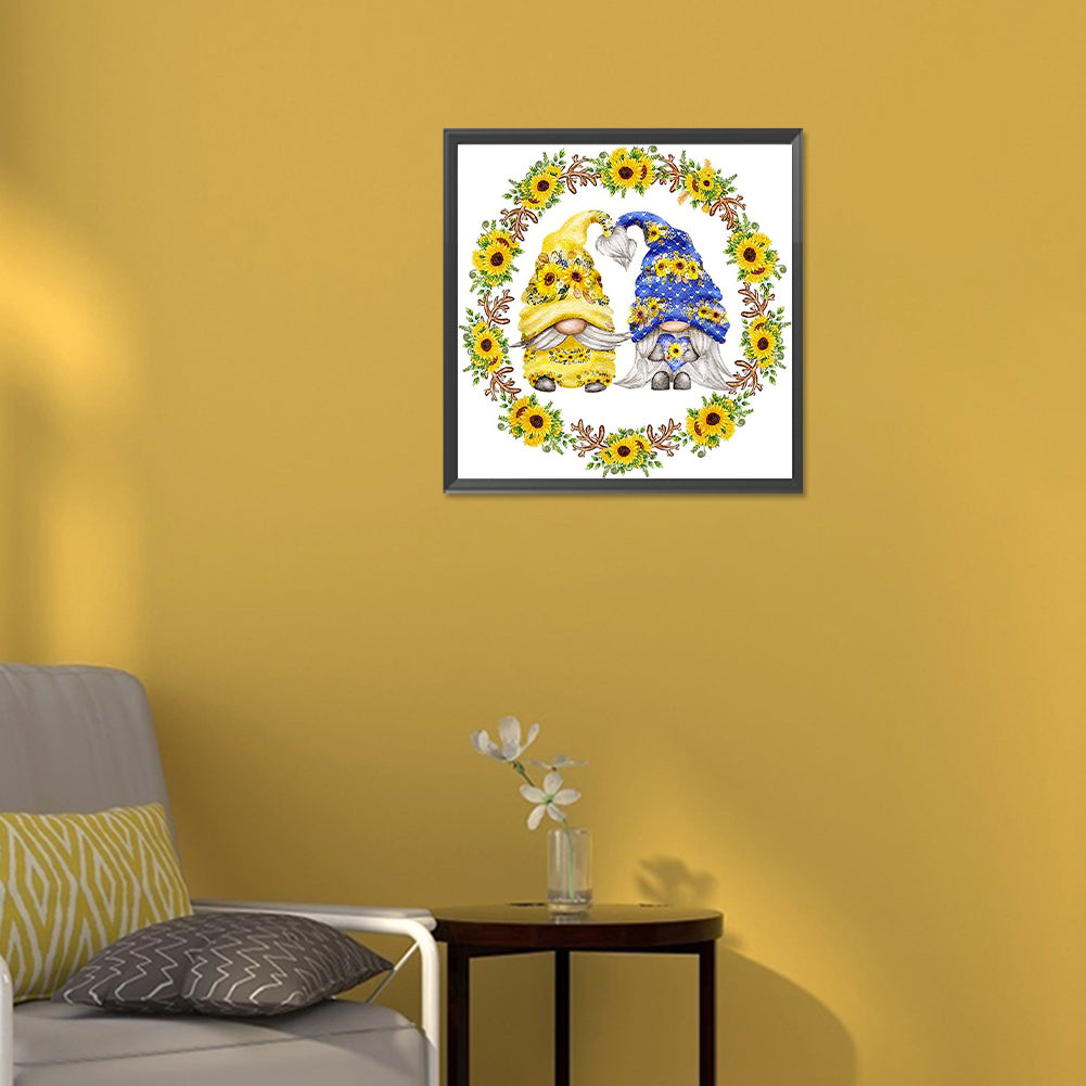 Lei Gnome - Full Round Drill Diamond Painting 30*30CM