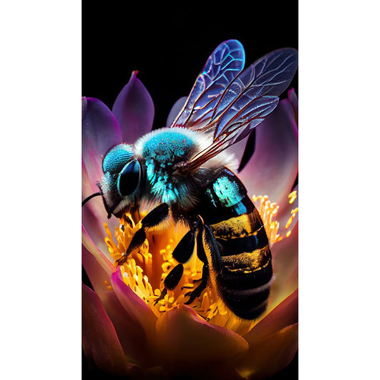 Fluorescent Insects - Full Round Drill Diamond Painting 40*70CM
