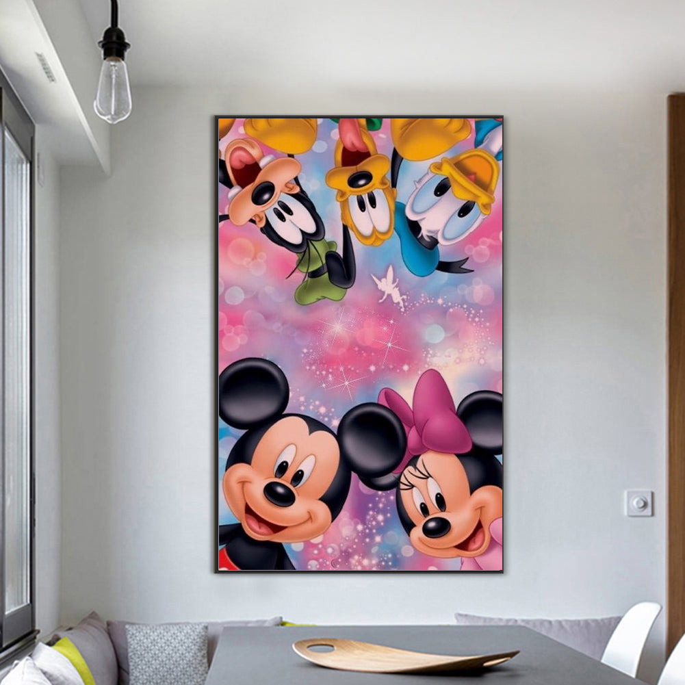 Mickey Mouse Squad - Full Round Drill Diamond Painting 50*80CM