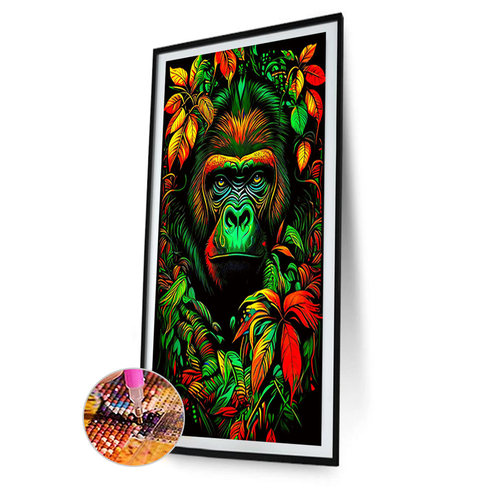 Color Gorilla - Full Round Drill Diamond Painting 40*70CM