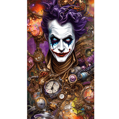 Clown - Full Round Drill Diamond Painting 40*70CM
