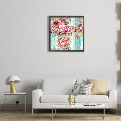 Flower Board - Full Round Drill Diamond Painting 30*30CM