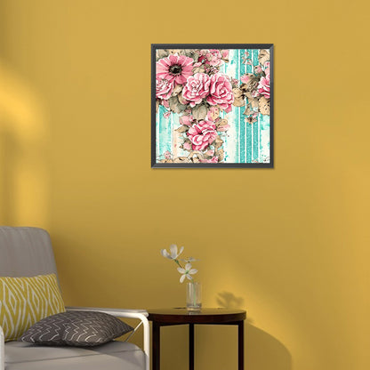 Flower Board - Full Round Drill Diamond Painting 30*30CM