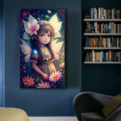 Elf Girl - Full Round Drill Diamond Painting 45*80CM