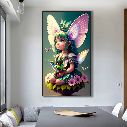 Elf Girl - Full Round Drill Diamond Painting 45*80CM