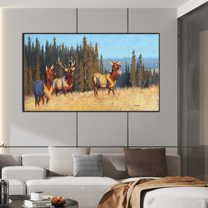 Field Cattle And Sheep - Full Square Drill Diamond Painting 70*40CM